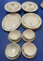 A quantity of Royal Doulton 'Clairmont' tablewares