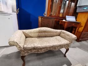 Antique small sofa seat W120cm