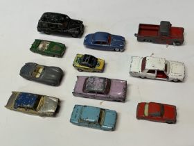 A collection of 'Spot-On' model vehicles by Tri-ang