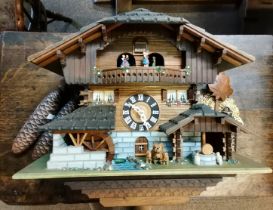 Large Cuckoo Clock Chalet Style