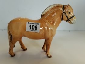 Beswick Norwegian Fjord Horse