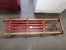 Vintage Wooden Sledge