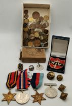 Burma Campaign: A WW2 group of four medals, etc.