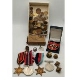 Burma Campaign: A WW2 group of four medals, etc.