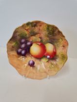 A Royal Worcester small dish by Edward Townsend