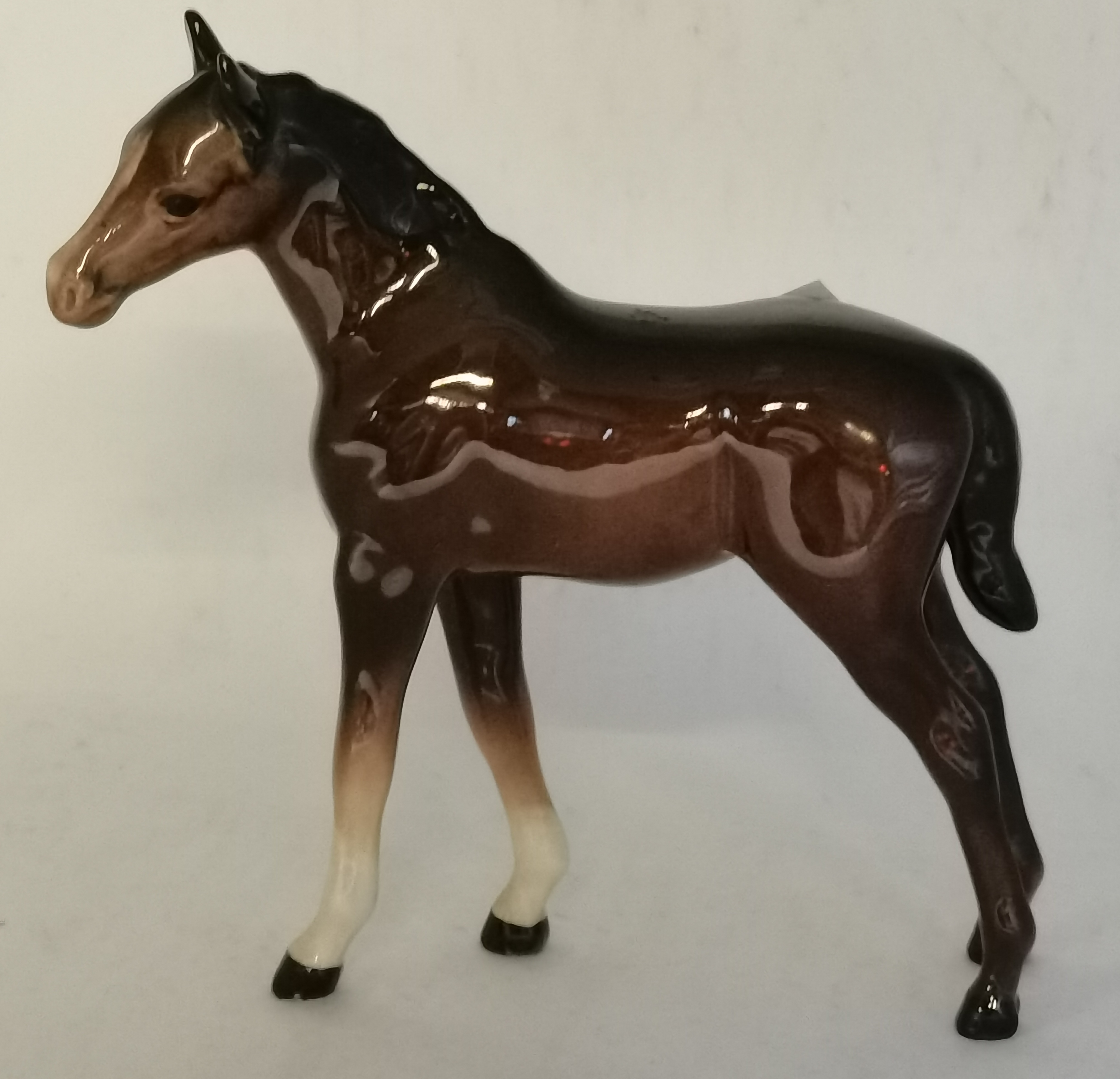 3 x Beswick brown horses - Image 4 of 7