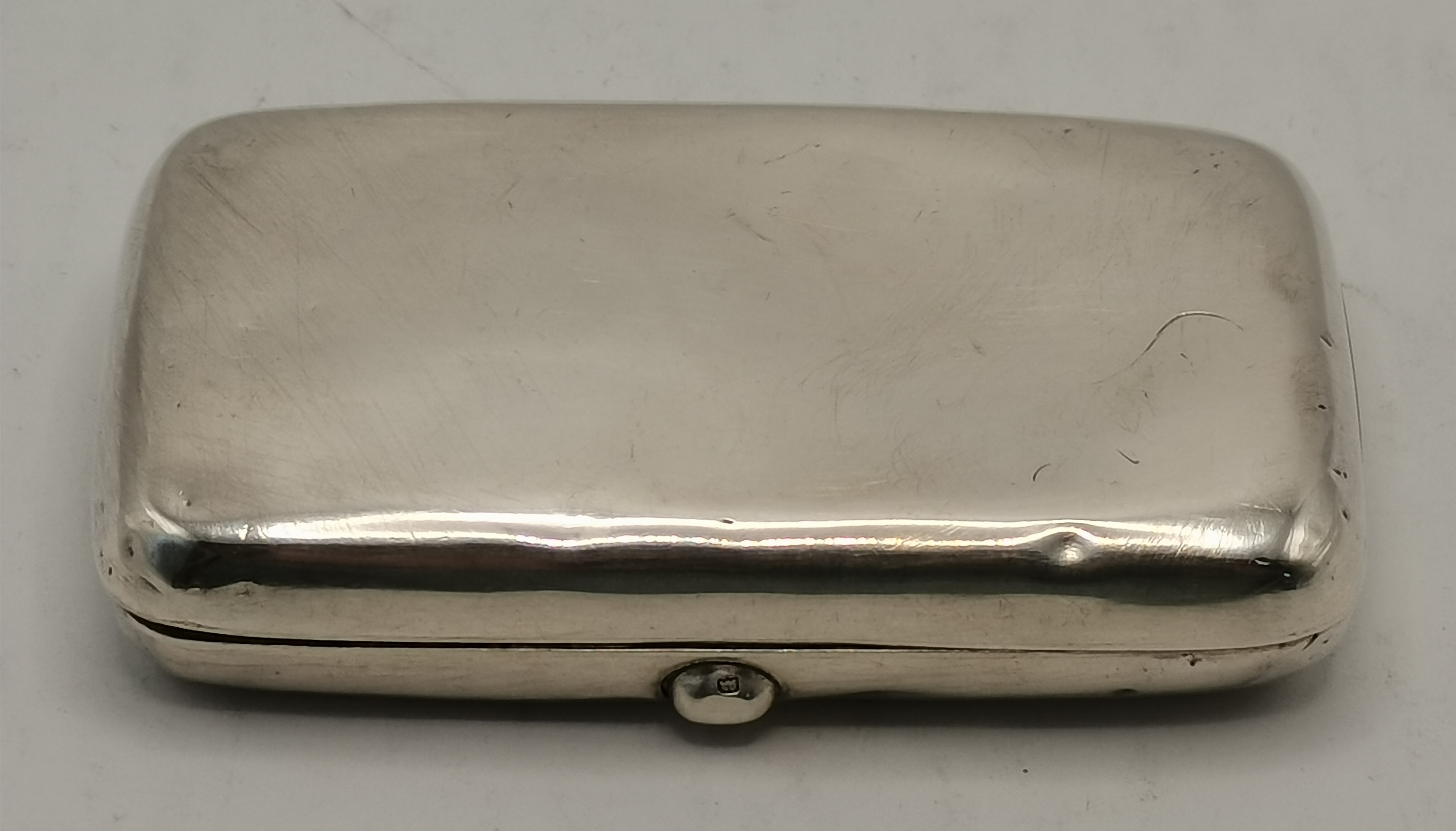 A silver card case, cigarette case and sovereign case - Image 4 of 7