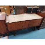 A retro teak sideboard/ dressing table