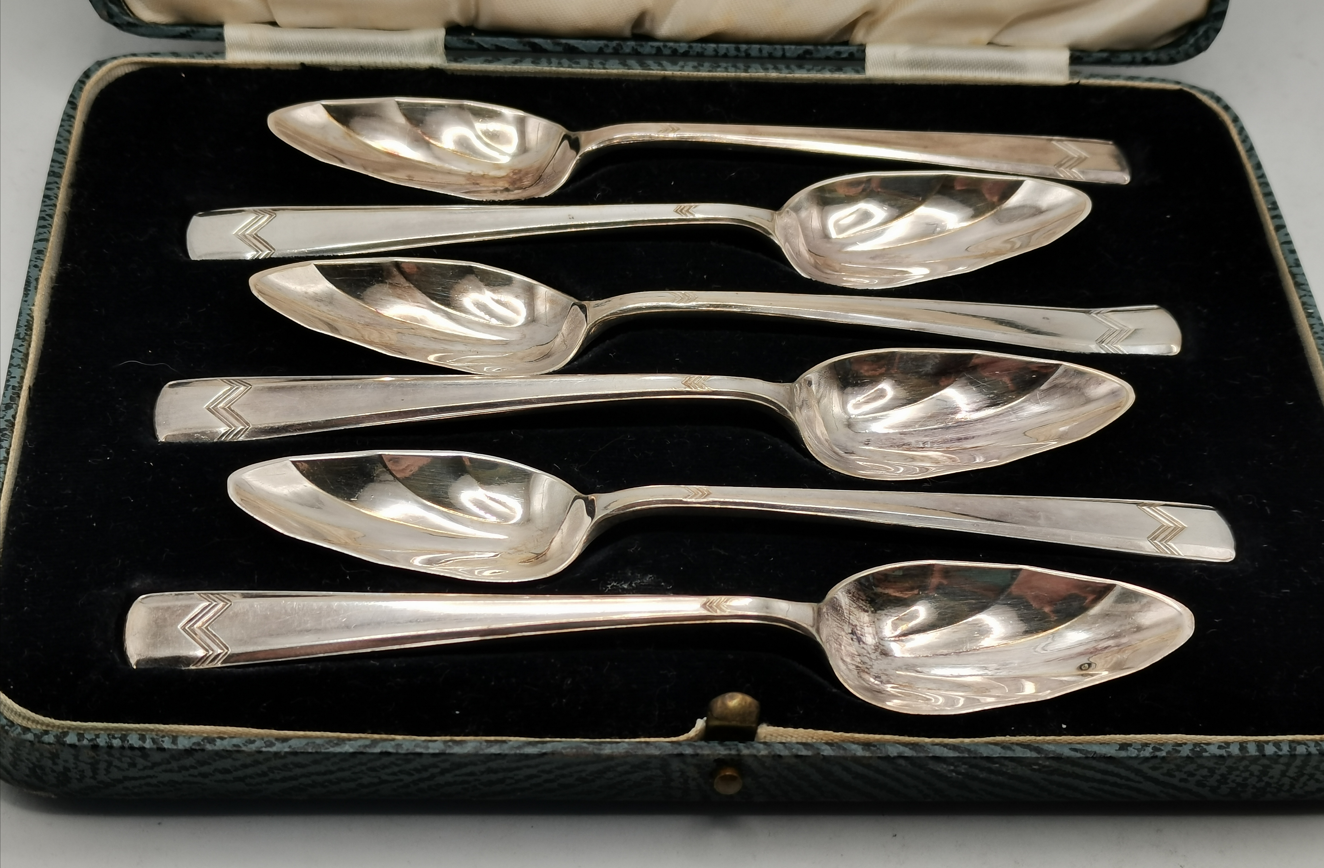 A collection of silver and silver-plated flatware, 20th Century - Image 8 of 11