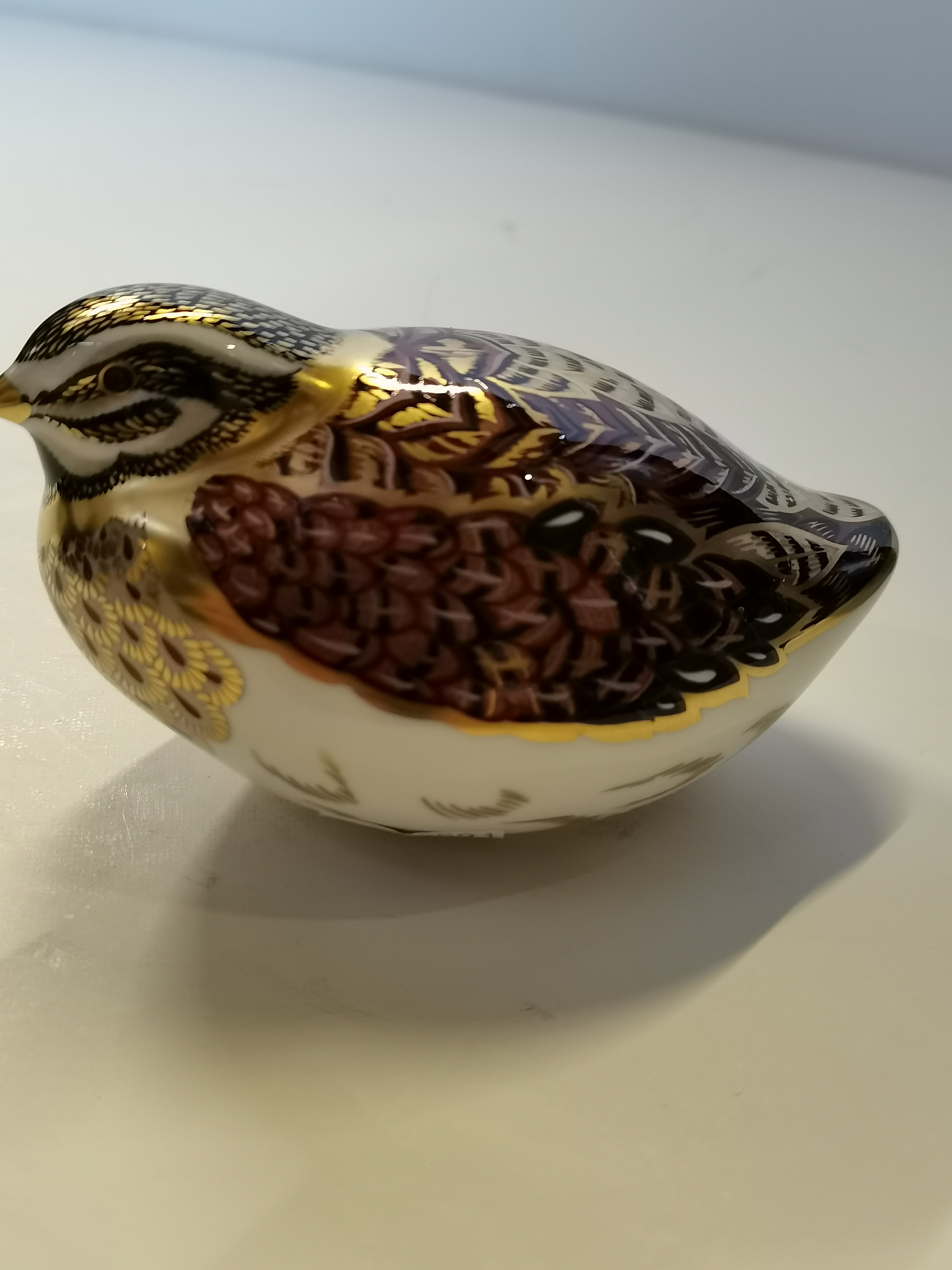 Royal Crown Derby Paperweight - Dappled Quail - Image 3 of 5