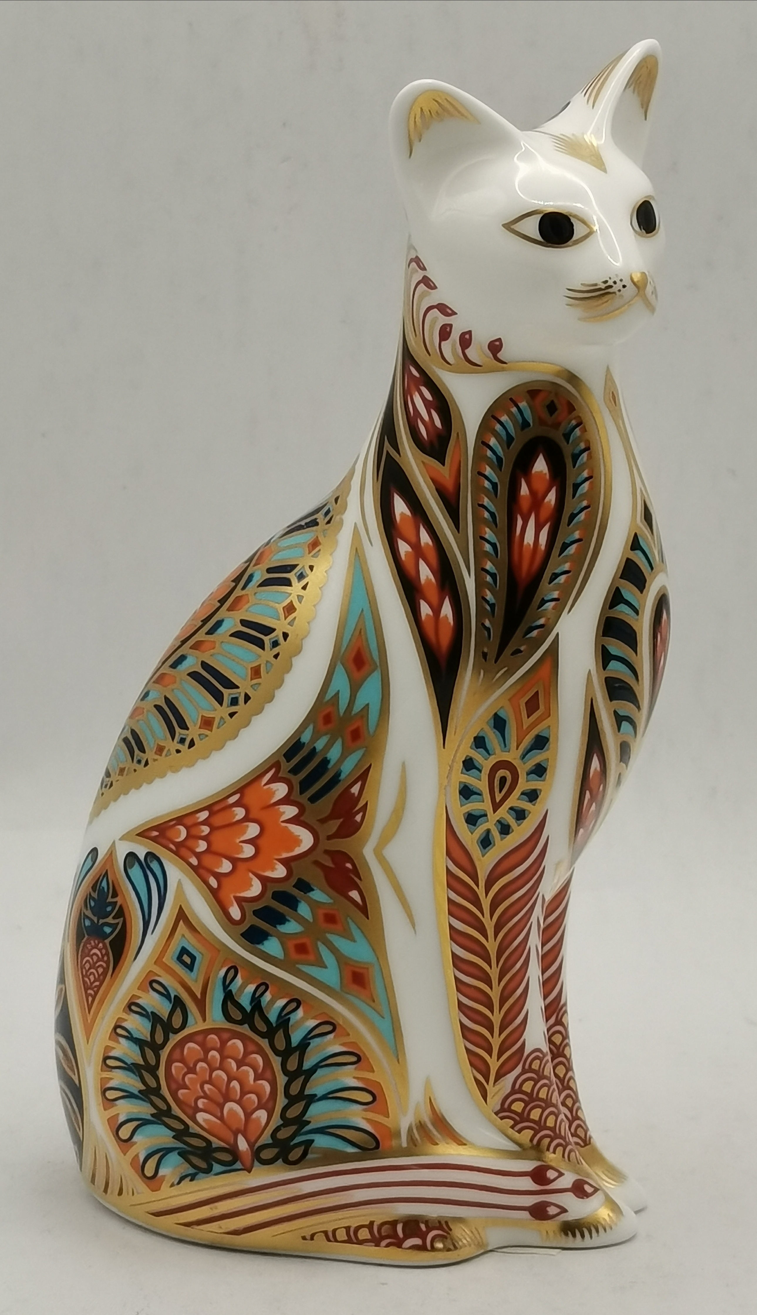 Royal Crown Derby Baby Rowsley Rabbit and Siamese Cat - Image 4 of 5