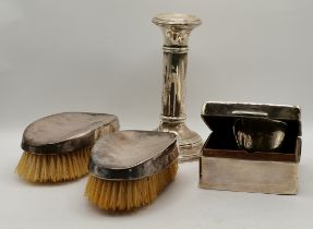 A small group of mixed silver, early 20th Century