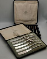 A collection of silver and silver-plated flatware, 20th Century