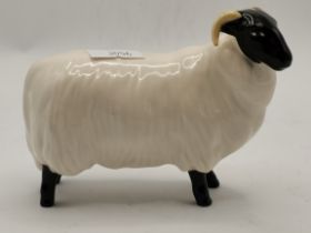 A Beswick model of a sheep