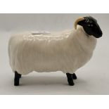 A Beswick model of a sheep