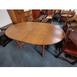 ERCOL SAVILLE extending dining table