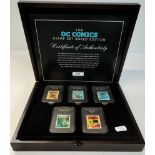 DC Comics Stamp set boxed Edition limited Edition no. 293 with COA