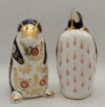 Royal Crown Derby Penguin and Platypus paperweight