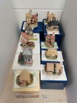 x10 David Winter Cottages all with boxes and C of A