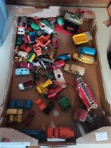 Vintage Corgi and Dinky toy vehicles plus others