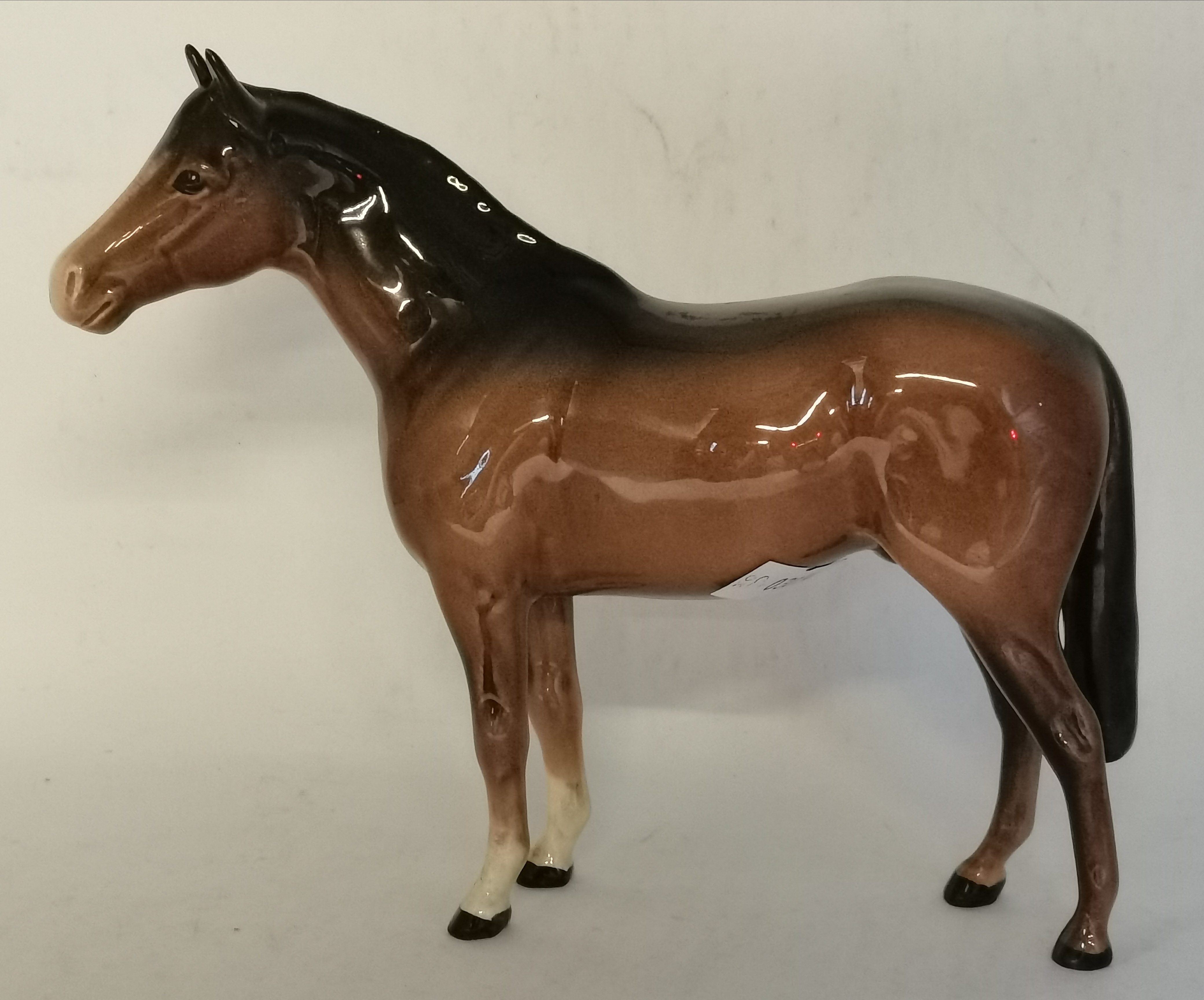 3 x Beswick brown horses - Image 2 of 7