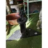 Antique garden pump