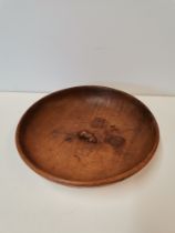 Robert Thompson, a Mouseman oak fruit bowl