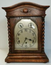 A 19th Century Kienzle oak bracket clock