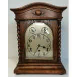 A 19th Century Kienzle oak bracket clock