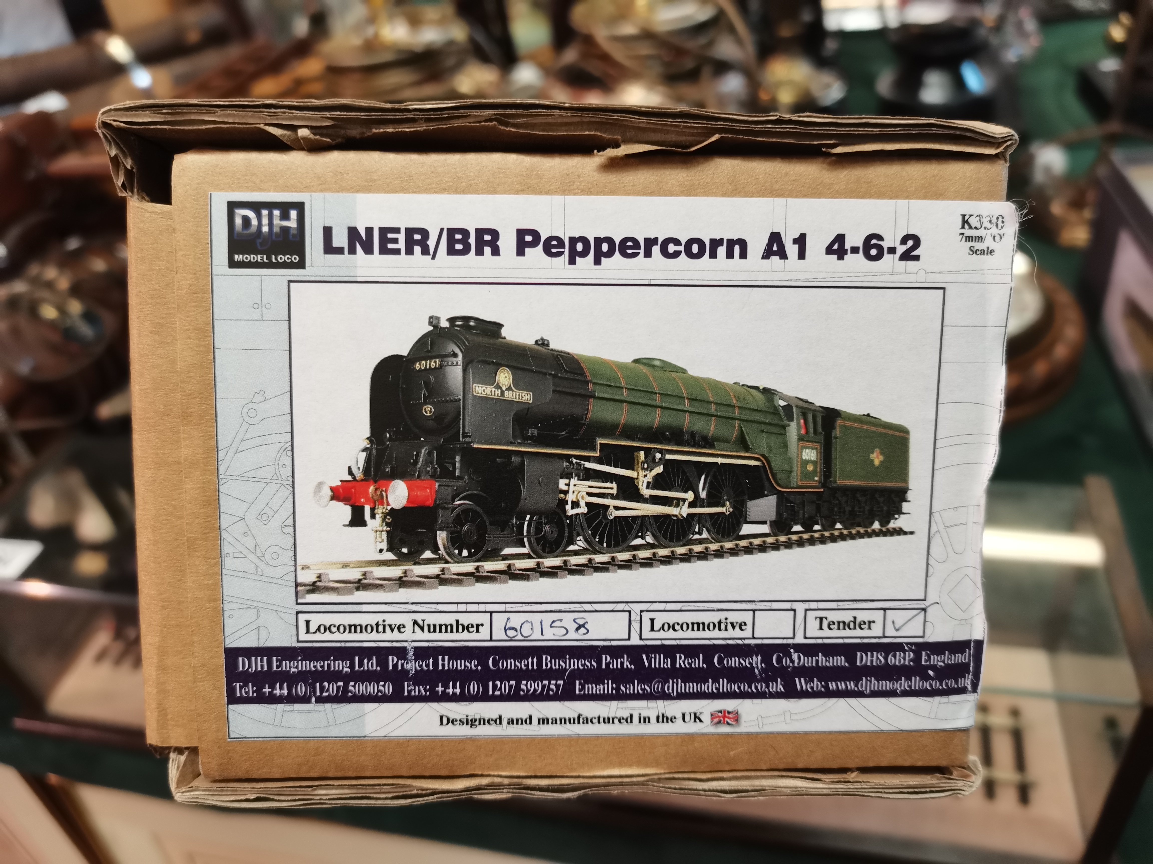 DJH Model Loco LNER/BR Peppercorn A1 4-6-2 - Image 2 of 2