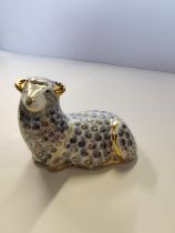 Royal Crown Derby Paperweight - Sheep