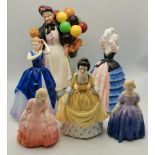 Royal Doulton Ladies x6