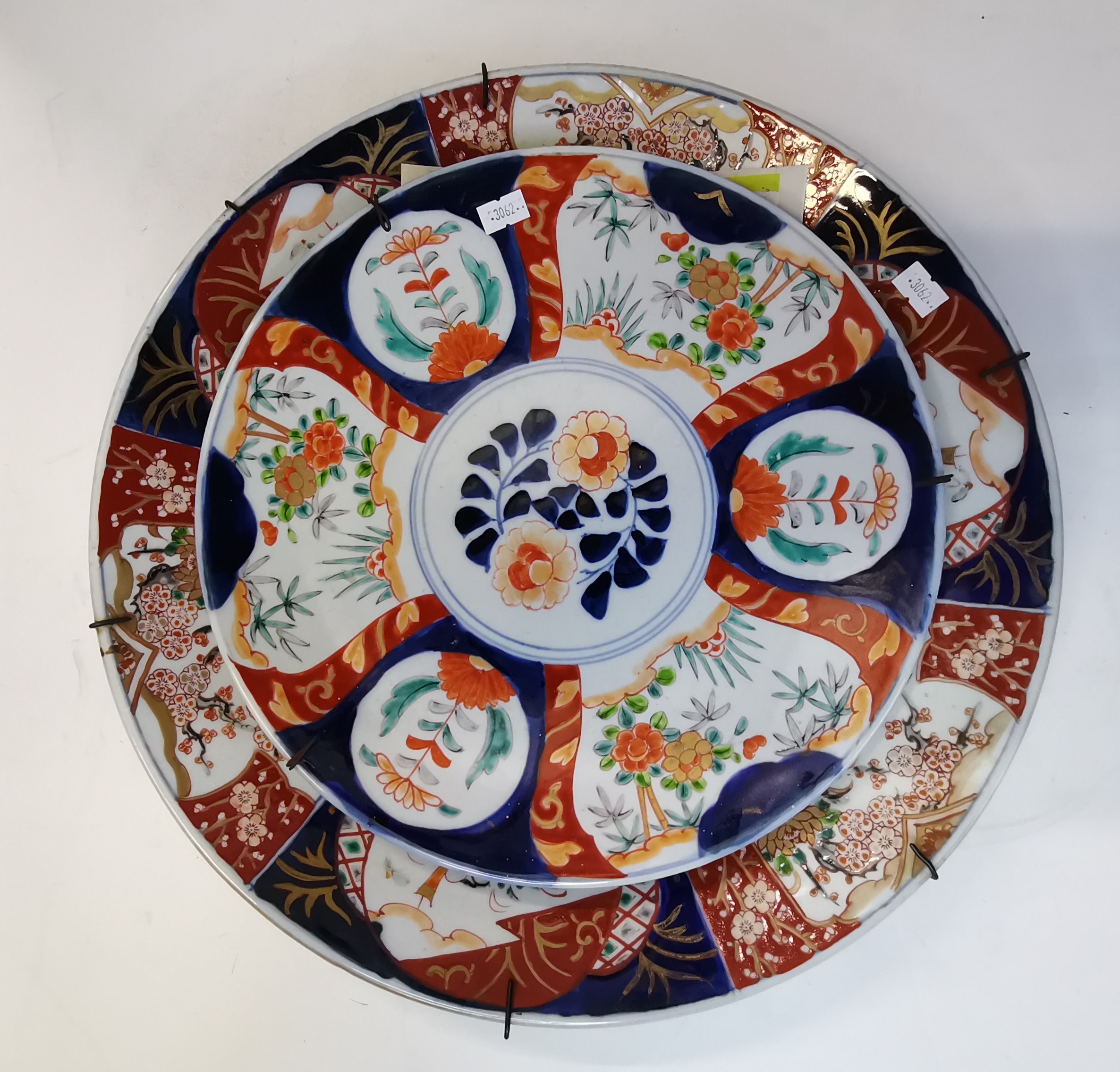 A large Japanese Imari charger