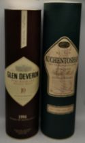 Glen Devon pure highland single malt whisky, and another