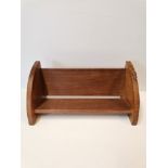 Robert Thompson, a Mouseman oak book trough