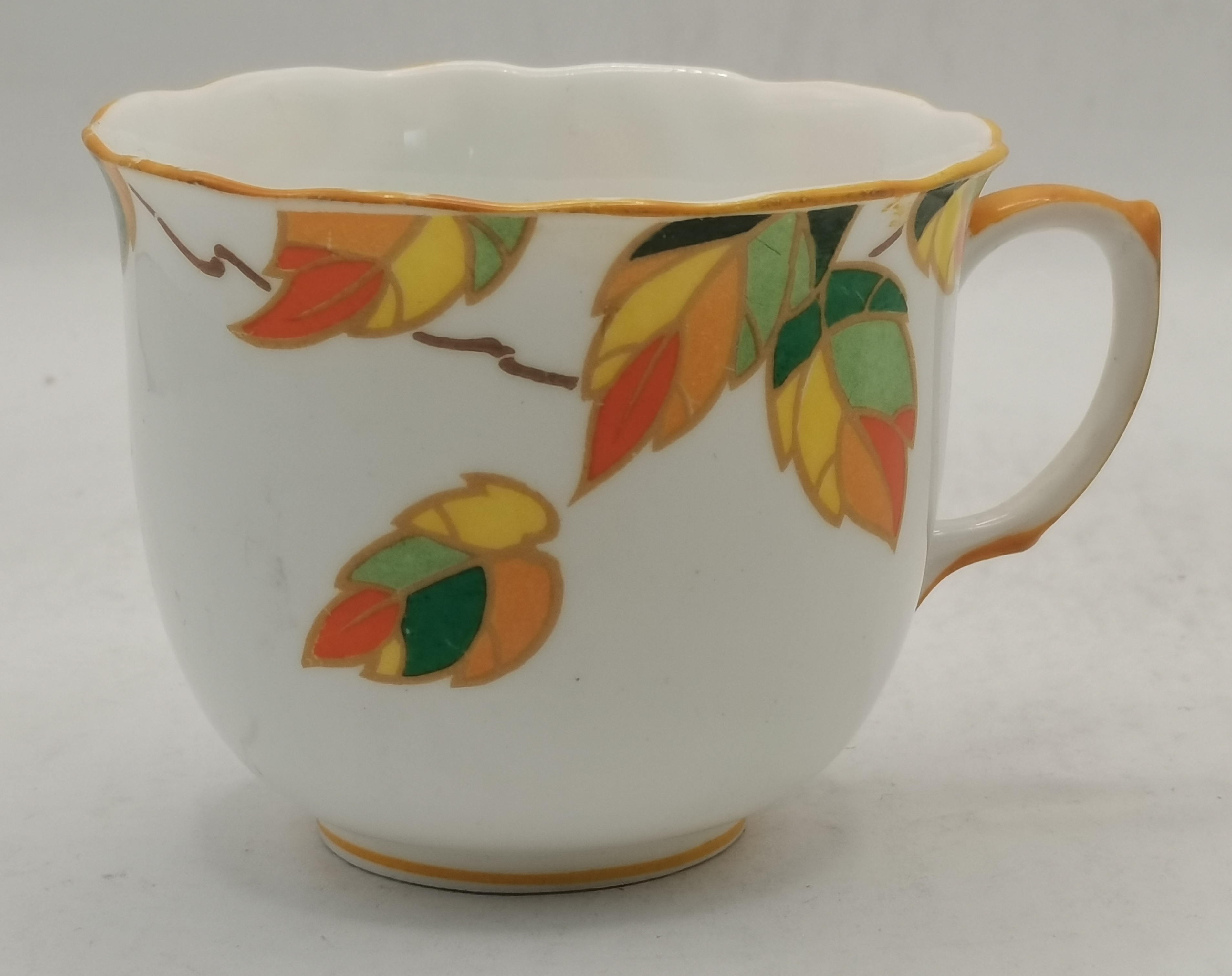 A Folley ( Shelley ) brightly coloured coffee service 28 piece - Image 2 of 3