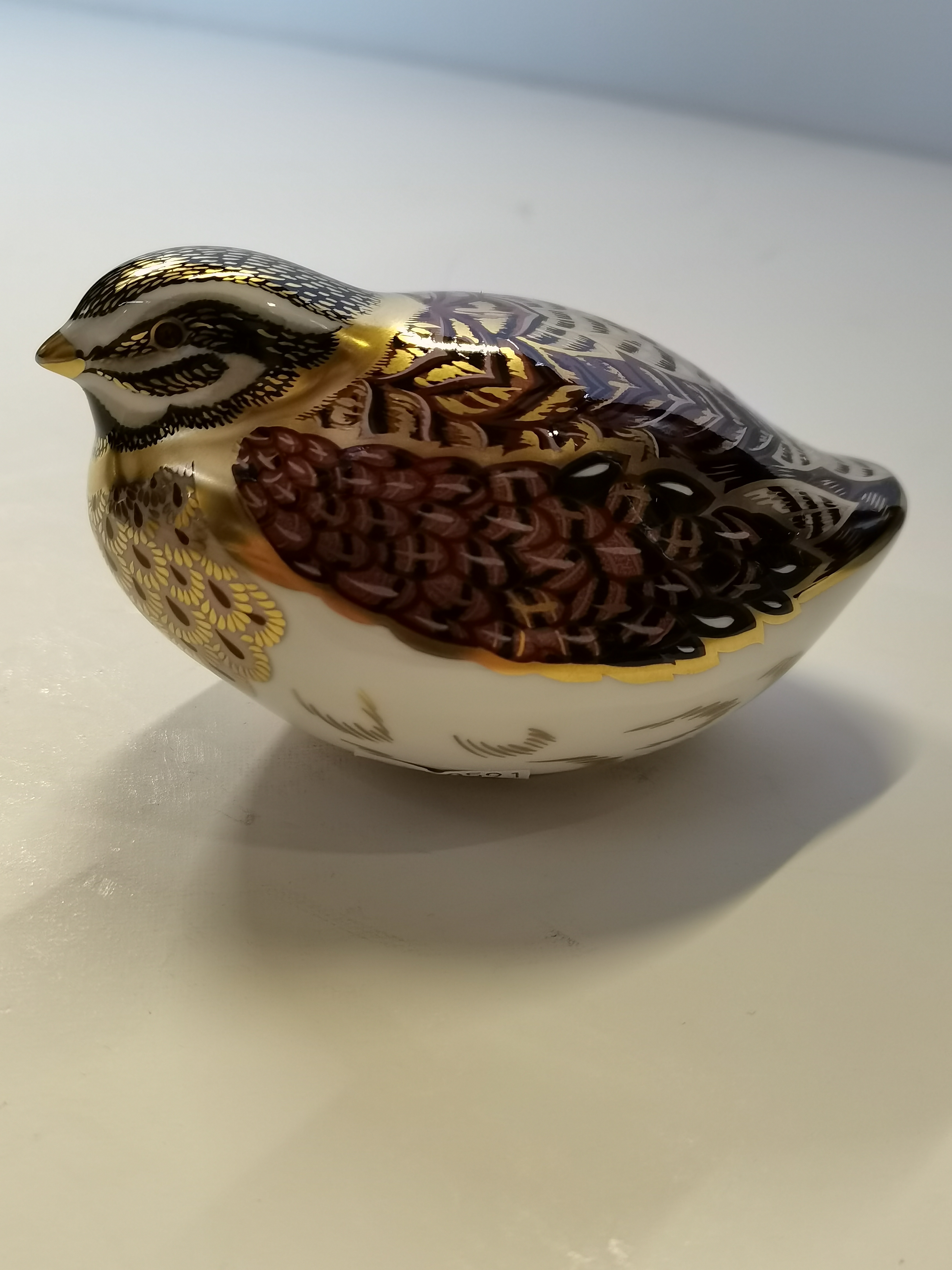 Royal Crown Derby Paperweight - Dappled Quail - Image 4 of 5