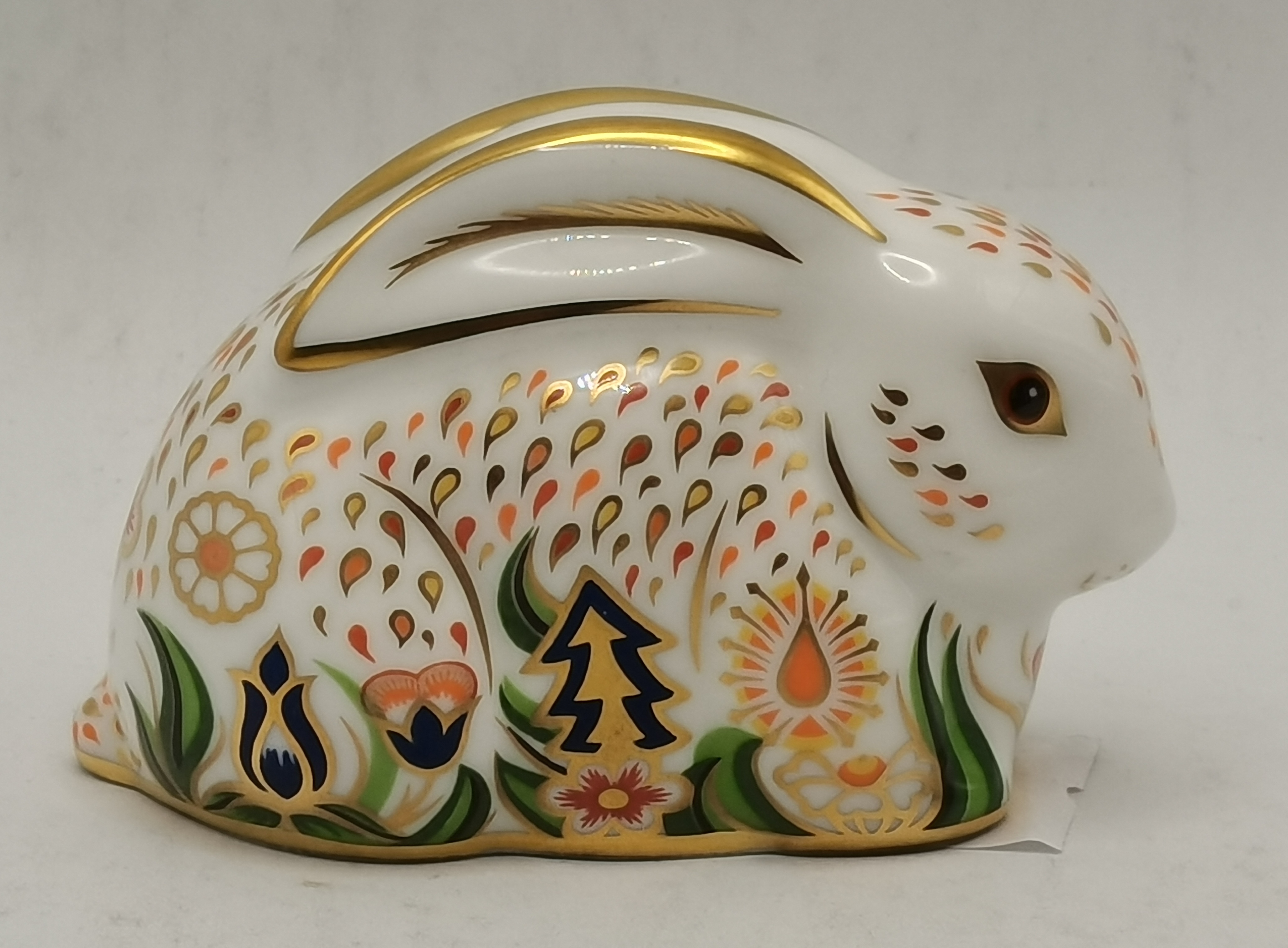 Royal Crown Derby Baby Rowsley Rabbit and Siamese Cat - Image 2 of 5
