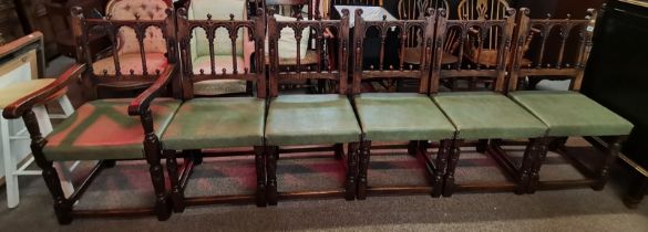 A good set of TITCHMARSH AND GOODWIN dining chair