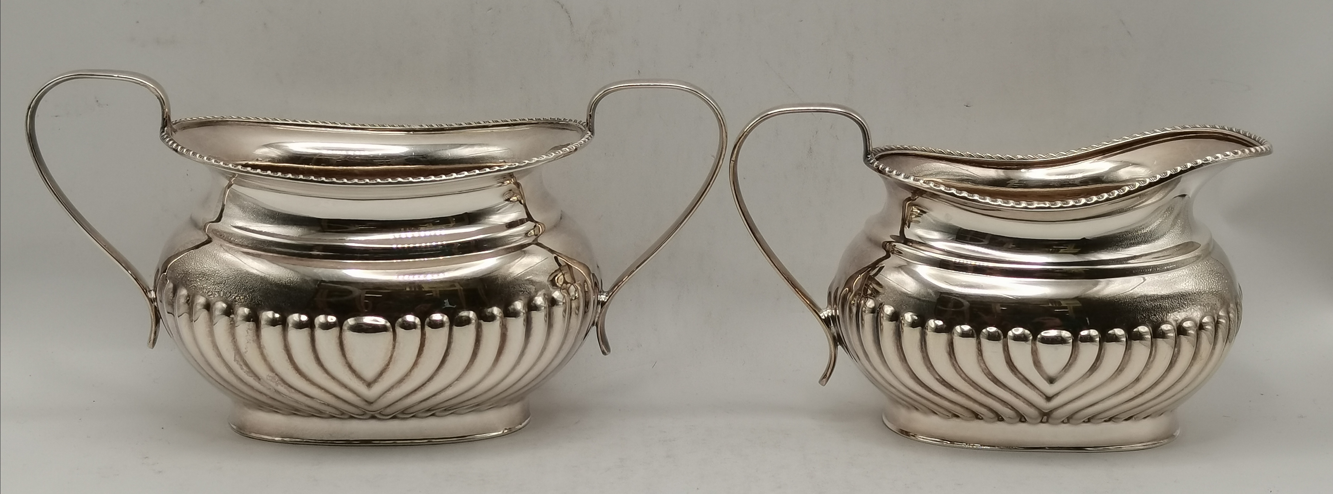 A silver-plated four-piece tea and coffee service - Image 4 of 5