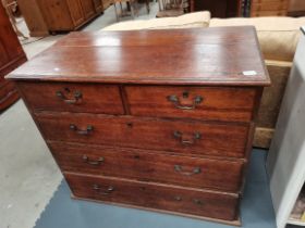 Antique Oak 4ht Chest of Drawers