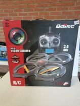Remote Control drone with built in video camera in box