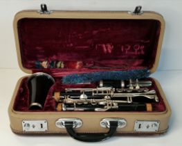 A Selmer 'Console' student clarinet