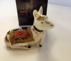 Royal Crown Derby Paperweight - Donkey Foal