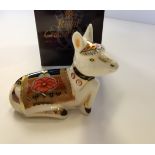 Royal Crown Derby Paperweight - Donkey Foal