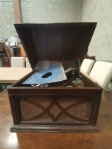 Antique Vintage 1930's "His Master's Voice" Tabletop gramophone