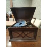 Antique Vintage 1930's "His Master's Voice" Tabletop gramophone