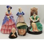 Royal Doulton Ladies x3 and Toby Jug