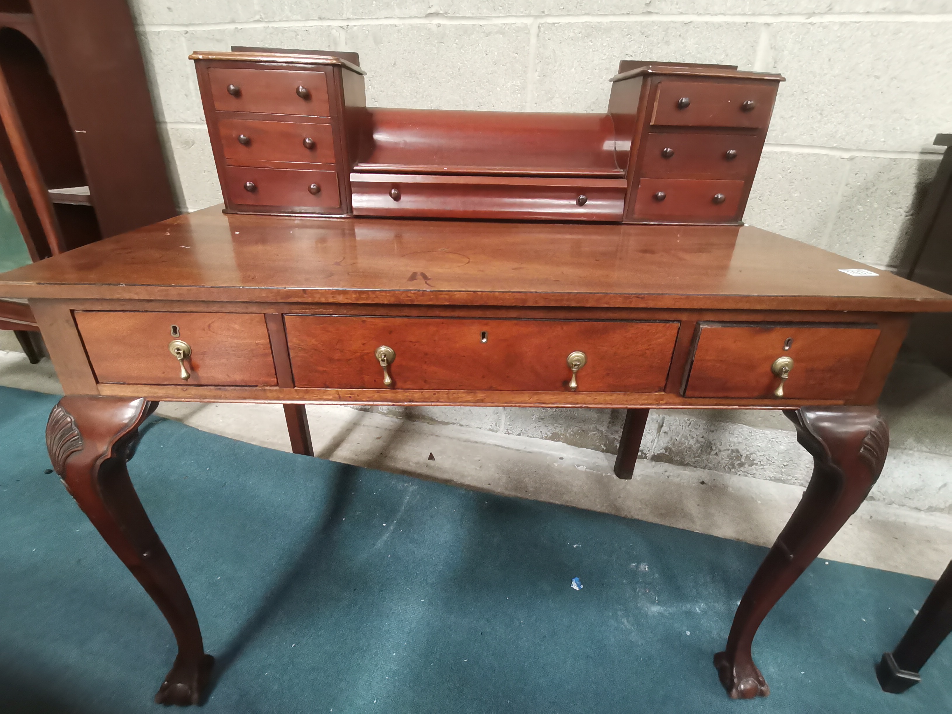 Antique Edwardian Mahogany ladies writing desk L102cm