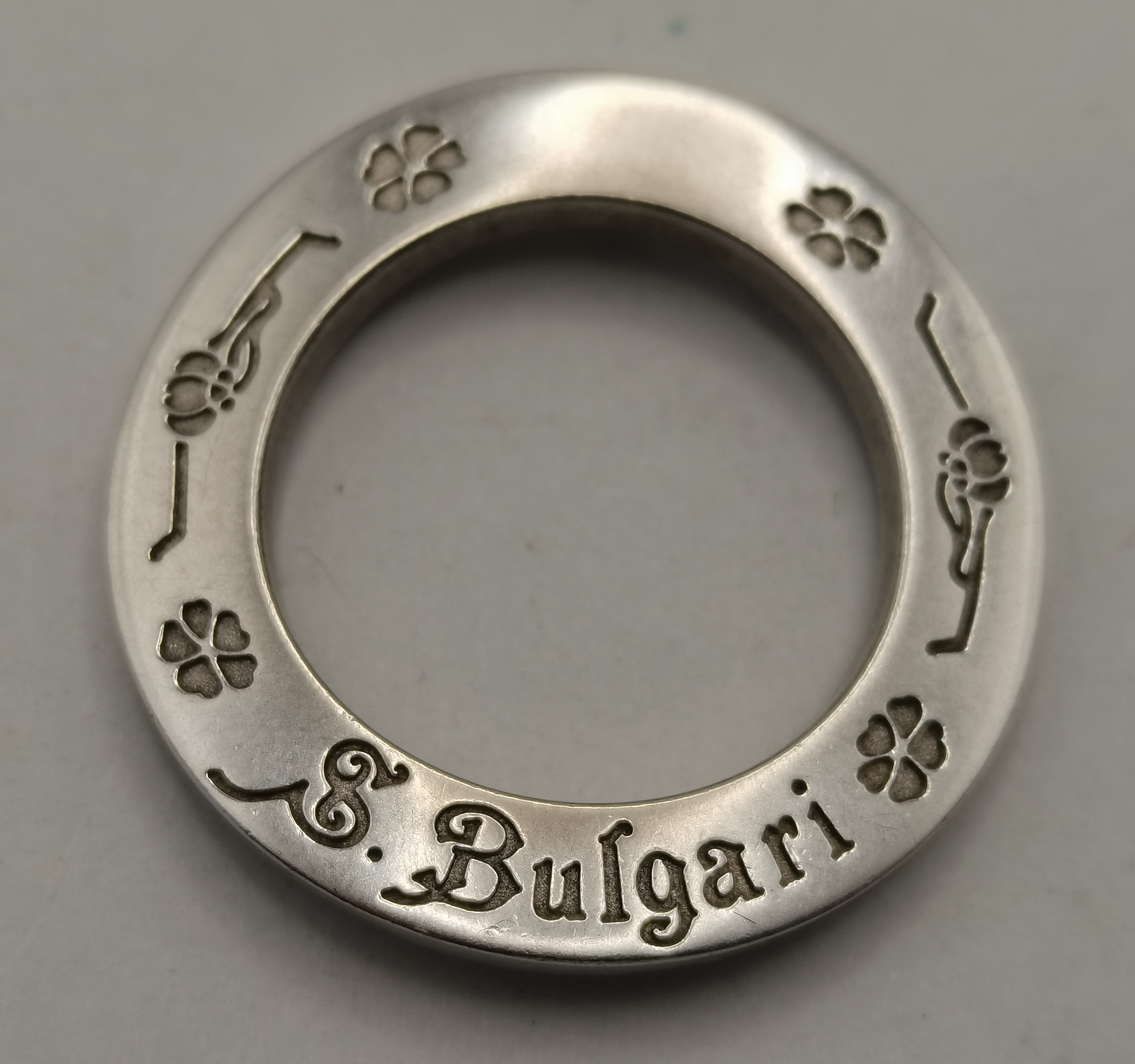 Bulgari: A 'Save the Children' Italian silver jewel